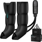 Nekteck Leg Massager for Circulation and Pain Relief, Air Compression Boots Helpful for Leg Swelling, Edema RLS with 6 Modes & 6 Intensities, Relaxation Gifts for Mom Men Women Dad Birthday