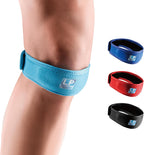 LP SUPPORT 760 Patella Strap for Knee Pain Relief – Adjustable Patellar Tendon Support Brace for Running, Basketball, Basketball, Tennis & Jumpers knee – One Size Fits All, for men & women (Azure, 1-Pack)