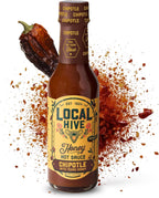 Local Hive Chipotle Texas Honey Hot Sauce – 6oz, Sweet & Smoky, Natural Raw Honey with Chipotle Pepper for Dipping, Tacos, BBQ, Grilling, and Cooking
