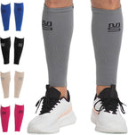 Modetro Sports Calf Compression Sleeves - Leg Sleeves for Men and Women - Shin Splint Relief Support Brace Running Flights