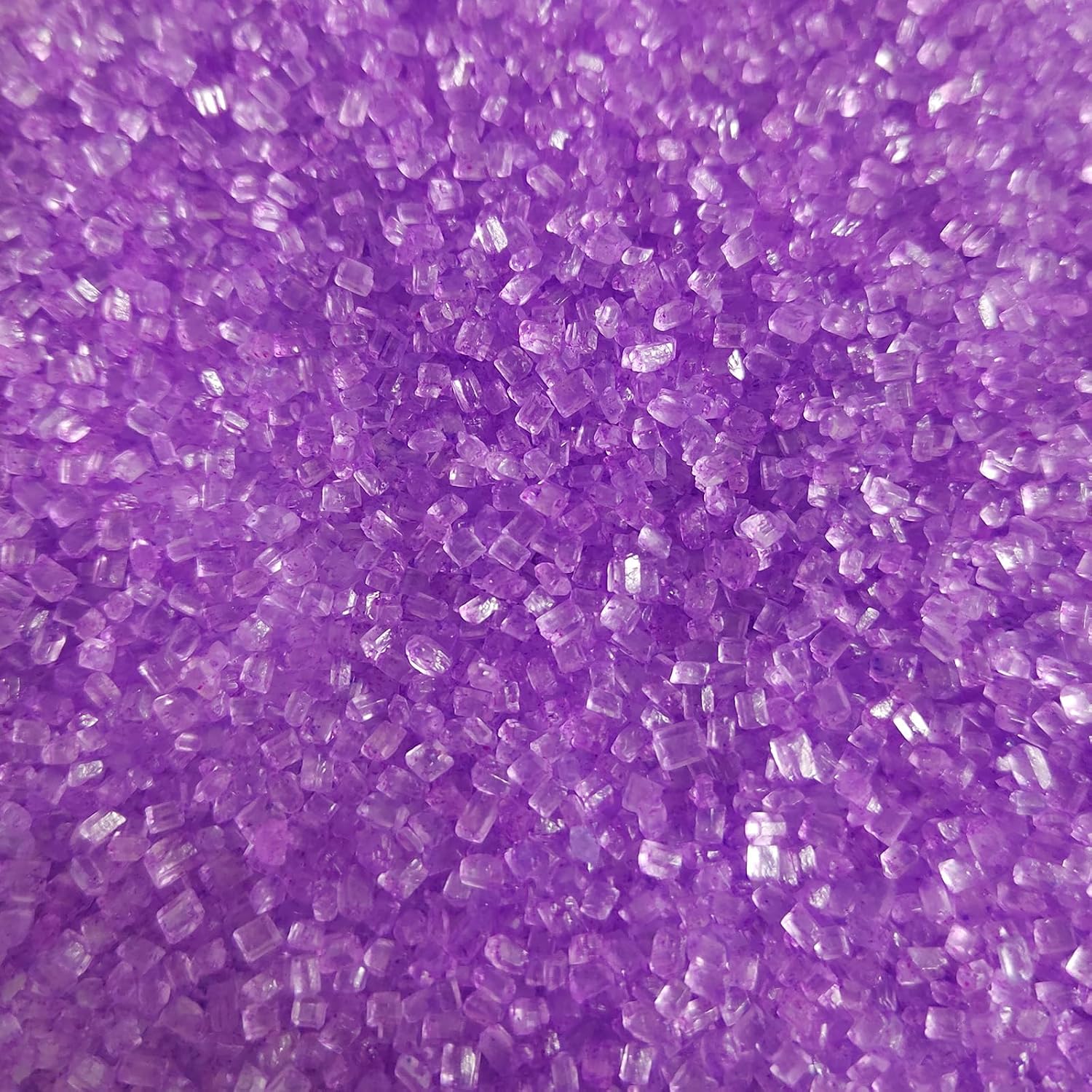 Purple Sugar Sprinkles, Edible Crystal Rock Sugar for Baking, Cupcakes Topper, Cookies Cake Decorating, Ice Cream Topping, Birthday Party Mardi Gras Christmas Supplies