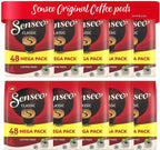 Senseo Classic Medium Roast Coffee Pods – 480 Count (10 Packs) – Smooth & Balanced Flavor with Rich Crema – Single-Serve Compostable Coffee Pads – Compatible with Senseo & PeleCom Machines