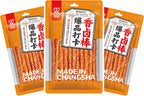 JTEDZI Latiao, Latio Spicy Strips, 3.8 Ounce (Pack of 3) 辣条