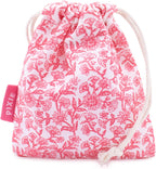 Pixie Menstrual Cup Storage Bag Case - 100% Organic Cotton Reusable Holder for Period Cups, Discs, and Kegel Balls - Store After Using Sterilizer or Wash - Container to Keep Menstrual Cup Cleaner