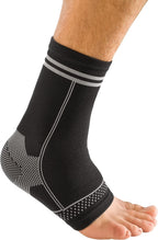 MUELLER Sports Medicine 4-Way Stretch Ankle Support Sleeve, Ankle Pain Relief Support for Men and Women, Ideal for Sprains, Strains, Arthritis, Black, Large/X-Large
