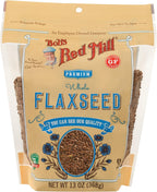 Bob's Red Mill Brown Flaxseeds, 13oz (Pack of 1) - Non GMO, Gluten Free, Vegan, Paleo Friendly, Raw, Sproutable, Kosher