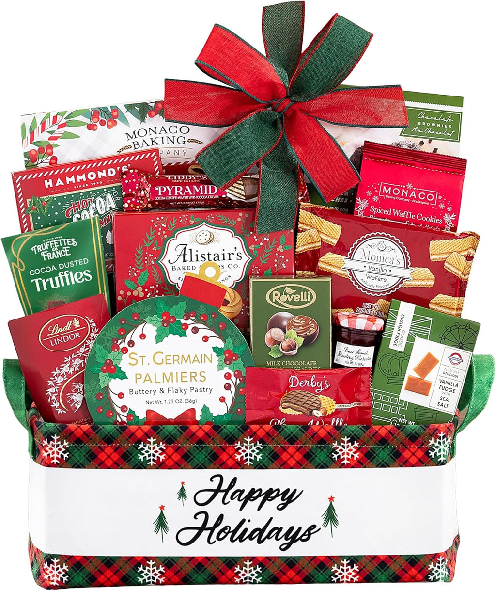 Wine Country Gift Baskets The Happy Holidays Gift Basket