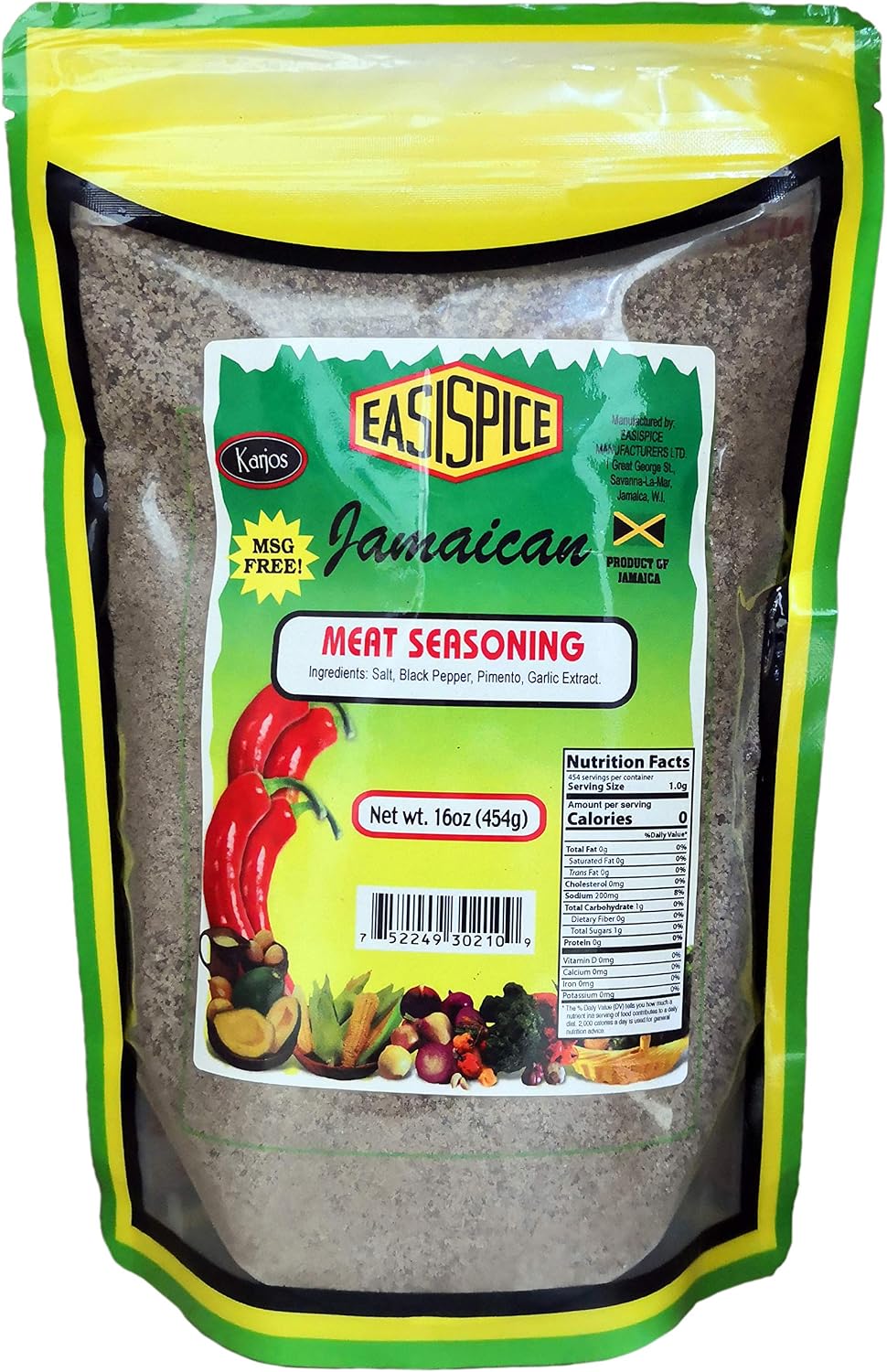 KARJOS EASISPICE MEAT SEASONING 16oz