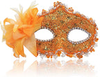 Masquerade Mask for Women Venetian Masks Christmas Women Flower Half-face Masks Eye mask Cosplay Lace mask