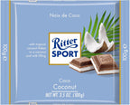 Ritter Sport Chocolate, Coconut, 3.5 Ounce (Pack of 12)