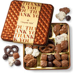 Thank You Gift Basket, Chocolate Assortment Box, Employee Appreciation Day, Gourmet Candy Snack Foods, For Him & Her, Men, Women- Bonnie & Pop