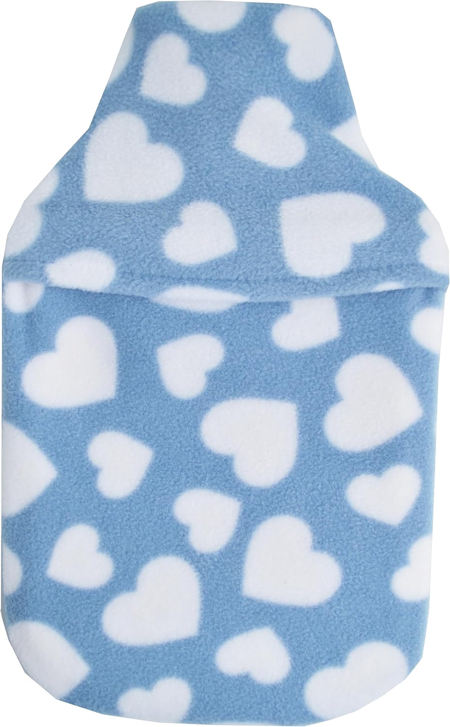 Vagabond 2L Blue Hearts Hot Water Bottle and Cover