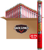 Jack Link's Original Zero Sugar Beef Sticks - (20 Pack) 0.92 oz Meat Sticks - Ready to Eat Protein Snacks - 5g Protein per Serving - Made with 100% Real Beef
