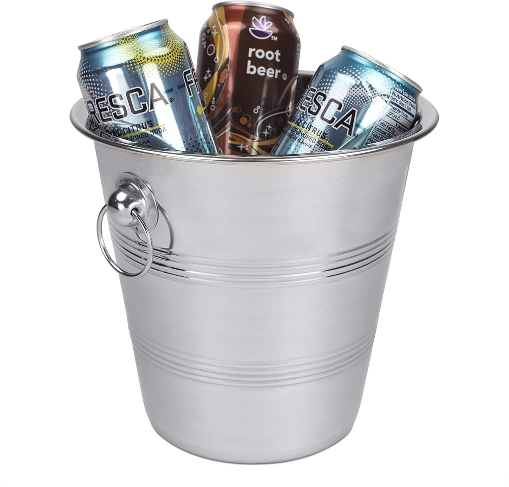 Home Basics , Ice Bucket, Stainless Steel