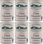 Bar Harbor New England Style Clam Chowder, Condensed, 14.5 oz – Classic Creamy Chowder [Pack of 6]
