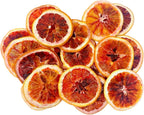 Utama Dehydrated Blood Orange Slices – 30+ Dried Citrus Wheels for Cocktails, Garnishes, Crafts, and Decorations - MADE IN THE USA
