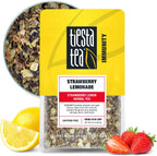 Tiesta Tea - Strawberry Lemonade, Loose Leaf, Strawberry Lemon Herbal Tea, Premium Non-Caffeinated Fruit Blend, Make Hot or Iced & Brews Up to 25 Cups, 2 Ounce Resealable Pouch
