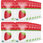 Nature's Turn Freeze-Dried Fruit Crisps – Healthy, Gluten-Free, Plant-Based, Crispy & Delicious Snack – Ideal for Cereal, & School On-the-Go Snacks – Strawberry, 24 Bags (0.35 oz Each)