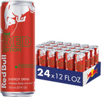 Red Bull Red Edition Energy Drink, Watermelon, with 114mg Caffeine plus Taurine & B Vitamins, 12 Fl Oz, Pack of 24 Cans
