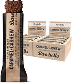 Barebells Protein Bars Caramel Cashew - 12 Count,pack of 2-1.9oz Bars with 20g of High Protein - Chocolate Protein Bar with 1g of Total Sugars - Perfect on The Go Protein Snack & Breakfast Bar…