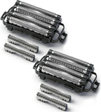Replacement Inner Blades & Outer Foils WES9032P Compatible with Panasonic ARC5 shavers ES-LV97-K, ES-LV67-K, ES-LV95-S, ES-LV65-S (2pack)