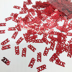 Confetti Year 2026 Red - Retail Pack #7345 QS0