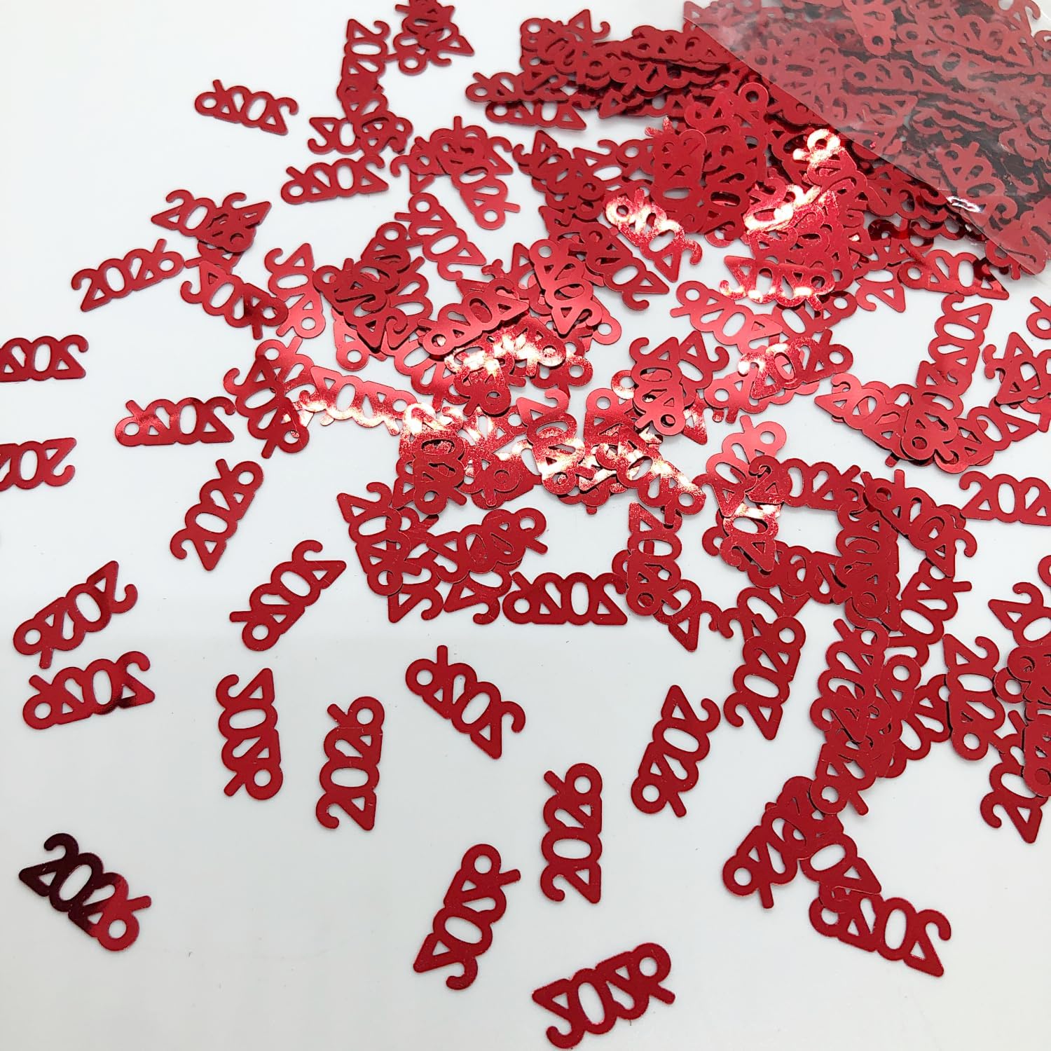 Confetti Year 2026 Red - Retail Pack #7345 QS0