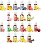 Food Flavoring Oil - Candy Flavoring for Candy Making 20 x 0.35 Fl Oz Concentrated Extracts and Flavorings for Baking, Lip Gloss, Cakes, Desserts