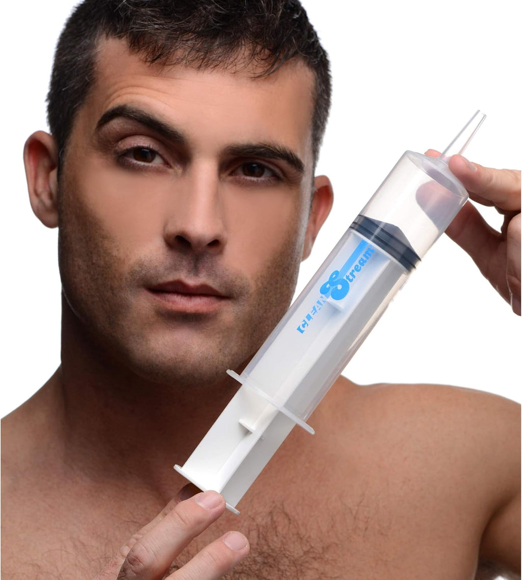 Cleanstream Bulb Enema Syringe, Reusable Vaginal Cleaner Kit, For Men Women, 150Ml, Tapered Tip, Easy Cleaning, Can Be Used With Water Or Lube