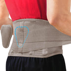 Sparthos Back Support Belt - Relief from Back Pain, Sciatica, Herniated Disc - Breathable Brace With Lumbar Pad For Home & Lifting At Work - For Men & Women - Fits 24–31″ Waist (X-SMALL, Check Sizing)