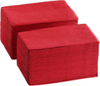 Perfectware - PW-2 Ply Dinner Napkin Red- 125 2 Ply Red Dinner Napkins - Pack of 125ct