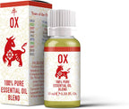 Mystix London | Ox - Chinese Zodiac Essential Oil Blend 10ml - for Diffusers, Aromatherapy & Massage Blends | Perfect as a Gift | Vegan, GMO Free
