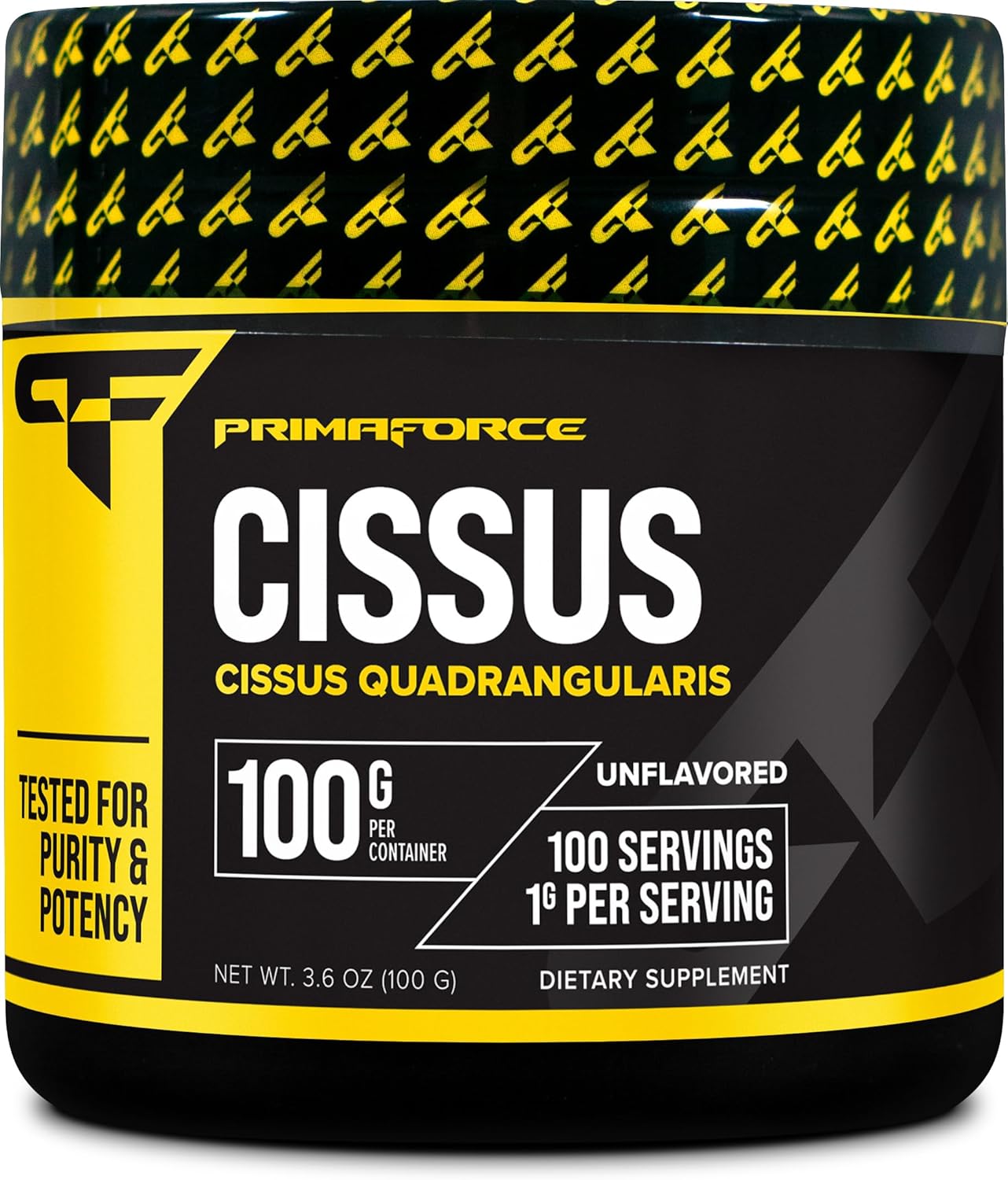 PrimaForce Cissus Quadrangularis Extract, Unflavored Powder, 100 Grams