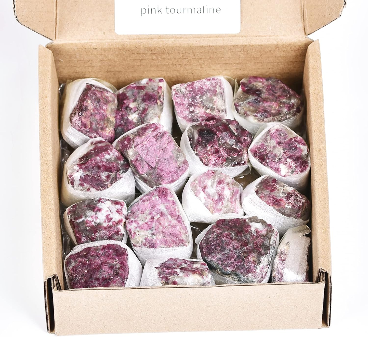 JIC Gem Irregular Shape Black Tourmaline Crystal Healing Stones Bulk Rose Quartz Crystals Rough Stones Labradorite Crystal and Healing stones Raw Crystal Gemstone Bulk