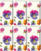 Boston International Bulk 4-Ply Floral Pocket Tissues, Bundle of 6 Packs of 10 Tissues (Paulina)