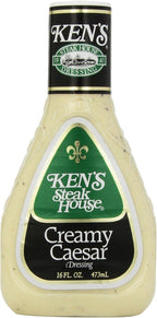 Ken's Foods Creamy Ceasar Salad Dressing, 16 oz