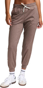 Wenamelt Women’s Performance Joggers 25''/27.5'' Drawcord Elastic Waistband Mid Rise Casual Track Pants with Pockets