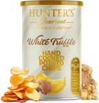 Hunter's Gourmet Truffle Chips | Hand-Cut | No Artificial Colors | Dairy & Lactose Free | Premium Packaging | MSG-Free | White Truffle | Vegan Chips | Pack of 1 | 150g