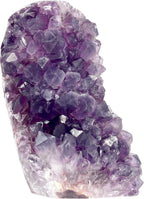 SUNYIK Natural Amethyst Quartz Crystal Cluster,Druzy Geode Specimen Gemstone Sculpture Sphere(1.3-1.5Ibs)