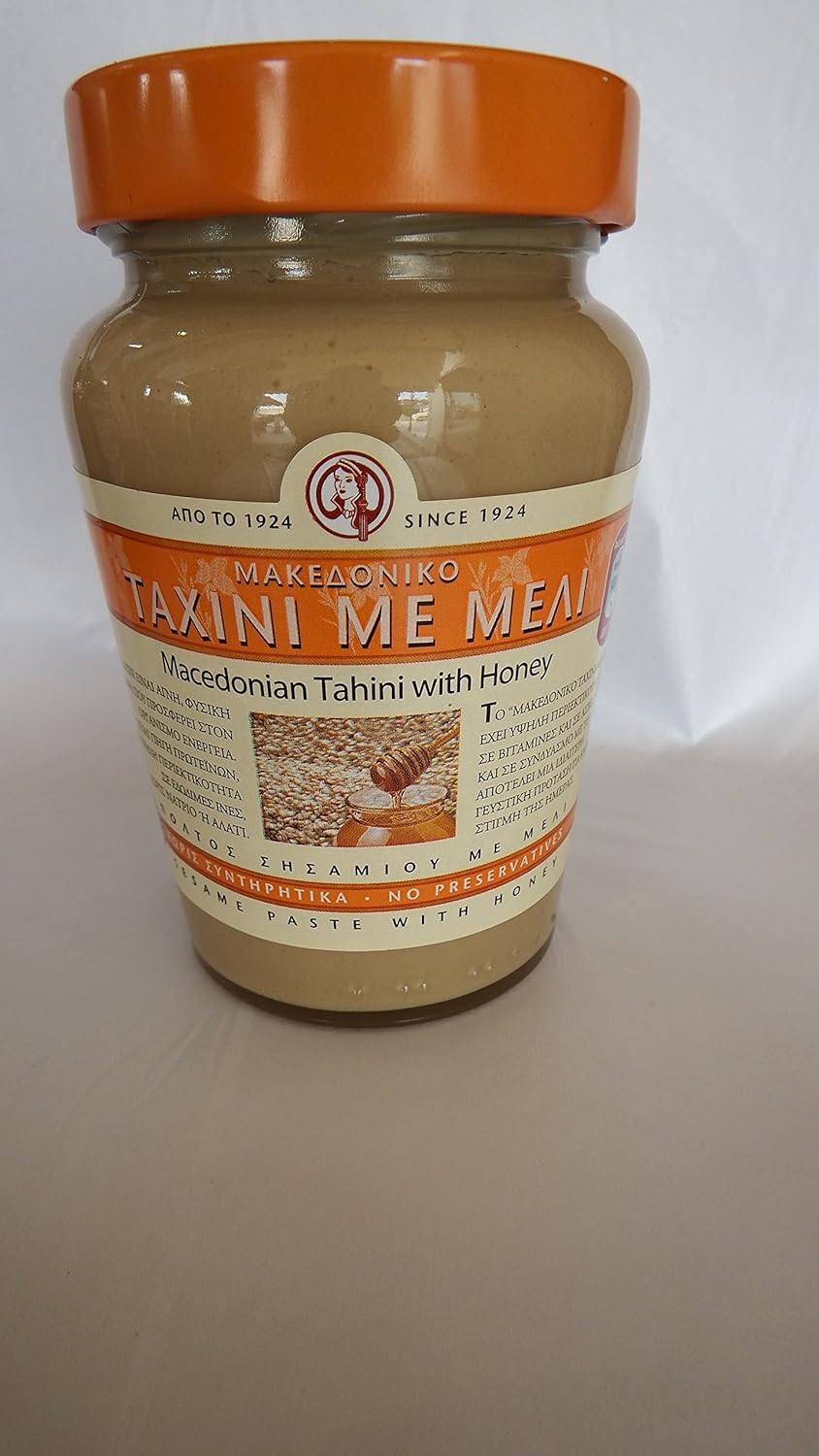 Greek Macedonian Tahini with Honey 350gr 12.34oz