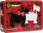 Walker's Shortbread Scottie Dog Shaped Cookies, Pure Butter Shortbread Cookies, 7.8 Oz Gift Tin