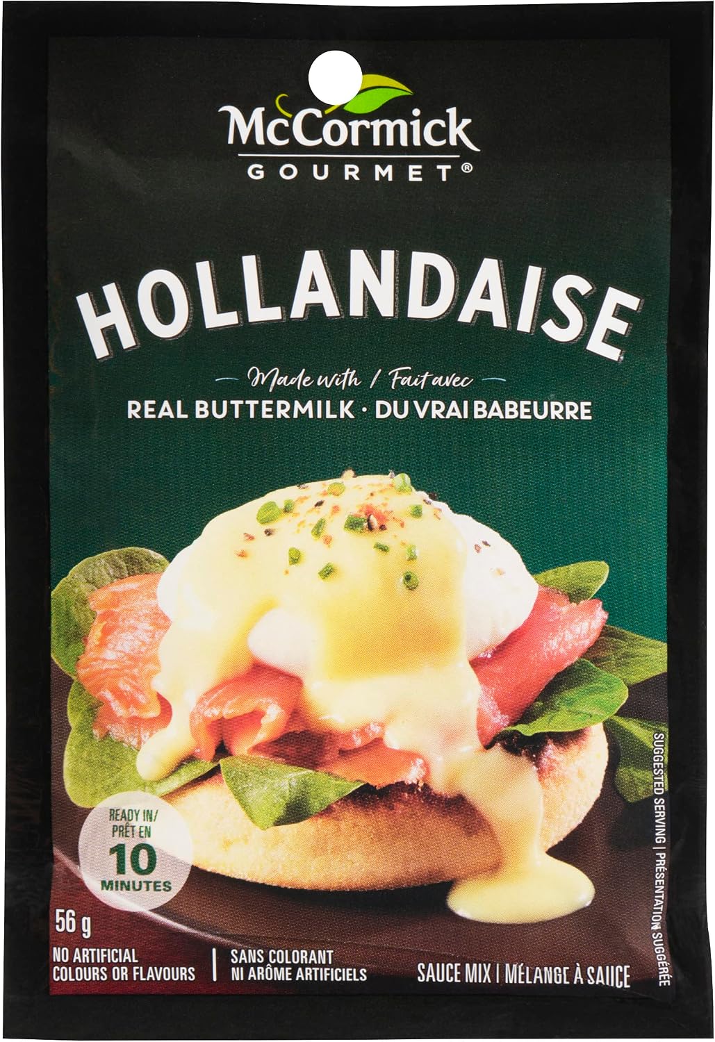 McCormick Hollandaise Sauce, 56g /1.9oz., (Imported from Canada)