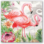 Michel Design Works Luncheon Napkins, Flamingo