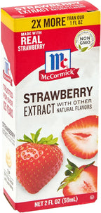 McCormick Strawberry Extract with Other Natural Flavors, 2 fl oz