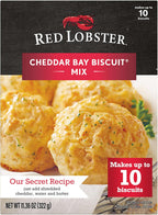 Red Lobster Cheddar Bay Biscuit Mix, Garlic Herb Seasoning Included, Cheddar Biscuit Mix, 11.36 Oz Box