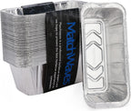 40 Pack Blackstone Grease Cup Liners, Grease Catcher Liner, Aluminum Foil Drip Pan for 28 and 36 inch Blackstone Griddle