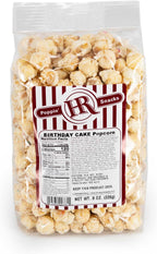 Birthday Cake Flavored Gourmet Popcorn | Made in USA | HR Poppin' Snacks