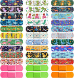 Sublaga 300Pcs Adhesive Bandages, 33 Styles Kids Cartoon Bandage Adhesive Flexible Colorful Bandages Cute Cartoon Bandages for Boys Waterproof Bandage for Kids Protect Scrapes