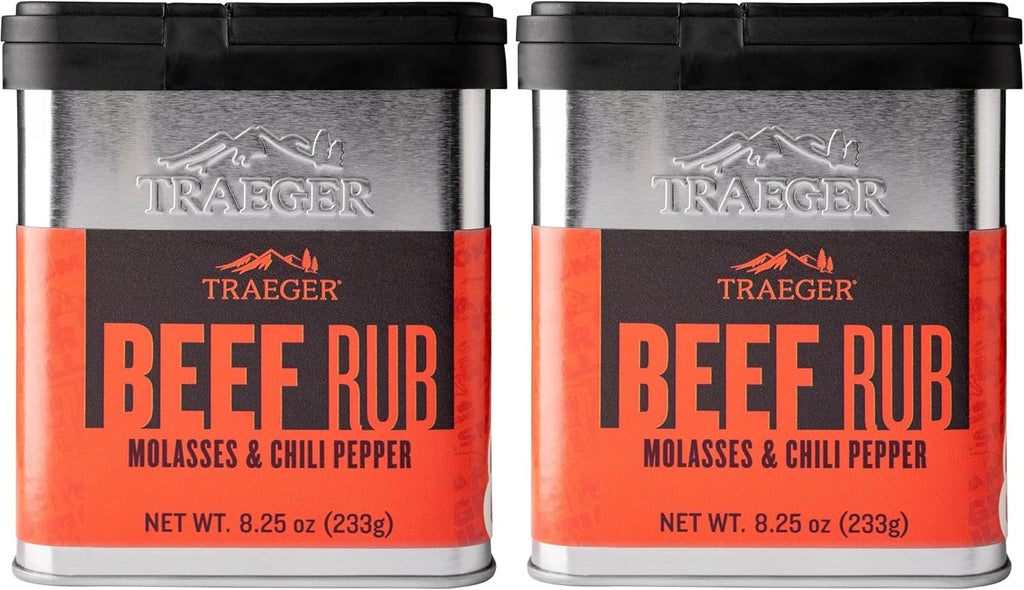 Traeger Grills SPC169 Beef Rub with Molasses and Chili Pepper (Pack of 2)