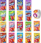 Kool Aid Packets Ultimate Variety - 18 Drink Mix Packets - Includes Cherry, Grape, Lemonade, Mixed Berry, Strawberry, Tropical Punch and more PLUS 5 STICKERS by D.F. LUXURY